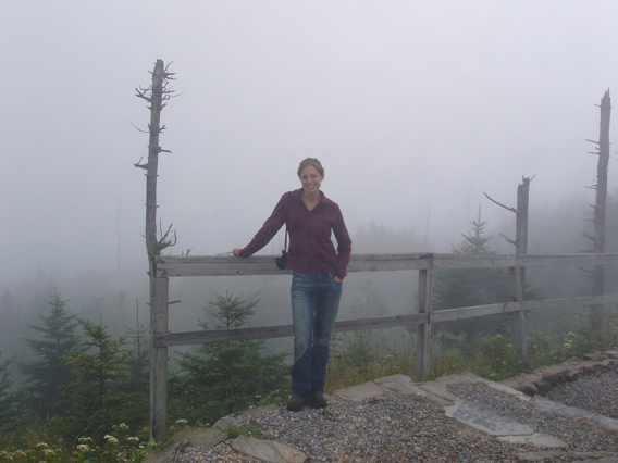 RK at Mt Mitchell