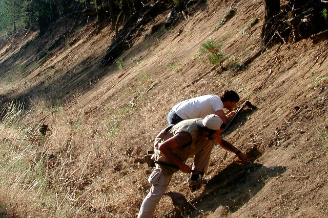 Jim & Steve working