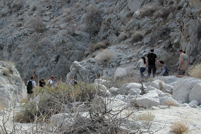 going down canyon