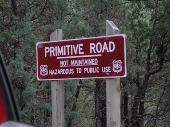 a public road that is hazardous to the public!!