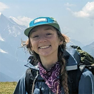 Closeup of Danielle Parsons